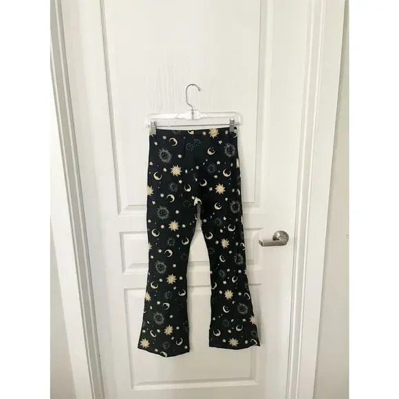 Motel Jeevan Flare Pants Trouser Golden Celestial Size Medium New - Picture 4 of 7